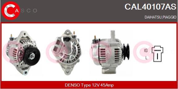 Casco CAL40107AS - Ģenerators autodraugiem.lv