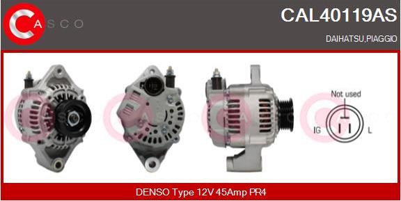 Casco CAL40119AS - Ģenerators autodraugiem.lv