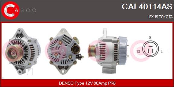 Casco CAL40114AS - Ģenerators autodraugiem.lv