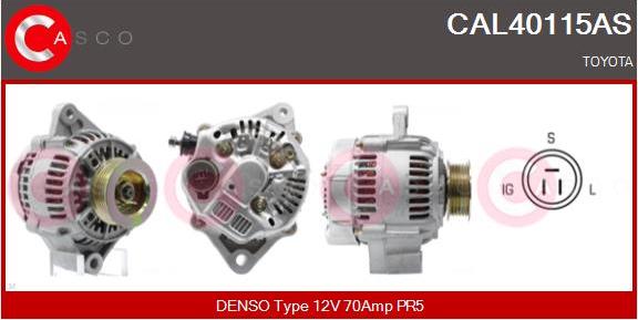 Casco CAL40115AS - Ģenerators autodraugiem.lv