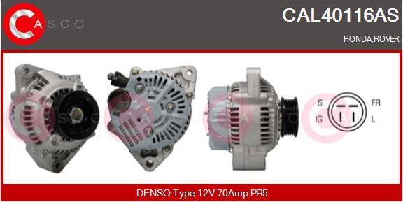 Casco CAL40116AS - Ģenerators autodraugiem.lv