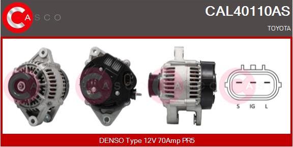 Casco CAL40110AS - Ģenerators autodraugiem.lv