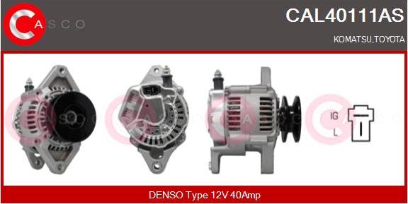 Casco CAL40111AS - Ģenerators autodraugiem.lv