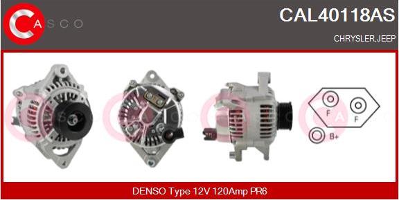 Casco CAL40118AS - Ģenerators autodraugiem.lv