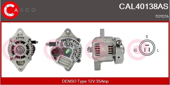 Casco CAL40138AS - Ģenerators autodraugiem.lv