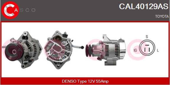 Casco CAL40129AS - Ģenerators autodraugiem.lv