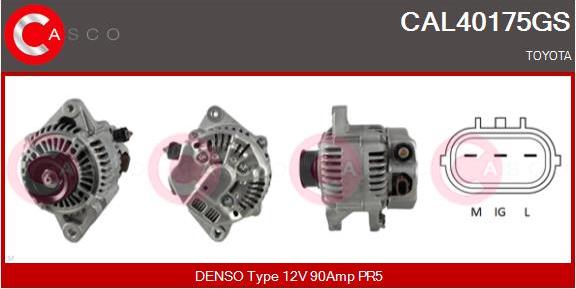 Casco CAL40175GS - Ģenerators autodraugiem.lv