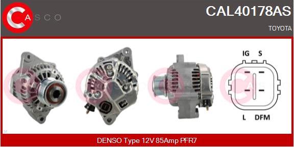 Casco CAL40178AS - Ģenerators autodraugiem.lv