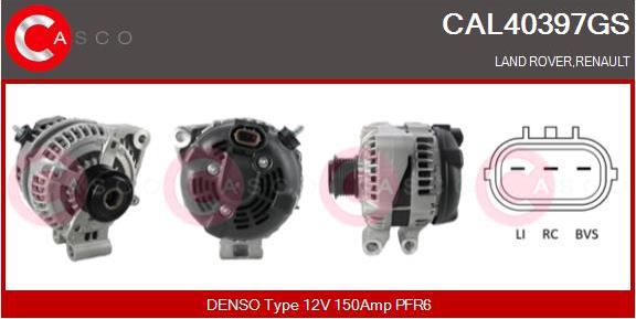 Casco CAL40397GS - Ģenerators autodraugiem.lv