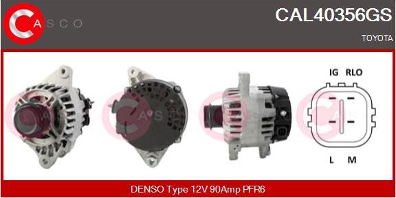 Casco CAL40356GS - Ģenerators autodraugiem.lv