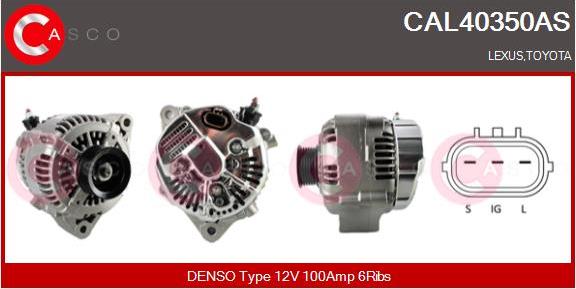 Casco CAL40350AS - Ģenerators autodraugiem.lv