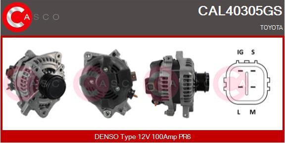 Casco CAL40305GS - Ģenerators autodraugiem.lv
