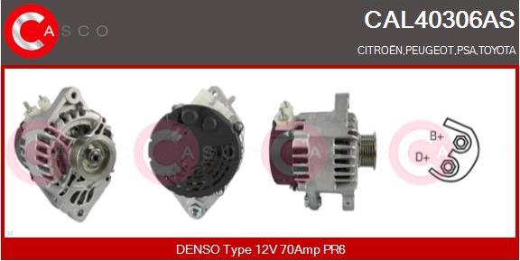 Casco CAL40306AS - Ģenerators autodraugiem.lv