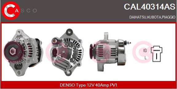 Casco CAL40314AS - Ģenerators autodraugiem.lv