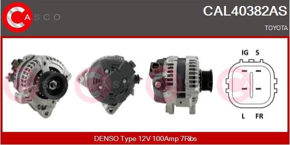Casco CAL40382AS - Ģenerators autodraugiem.lv