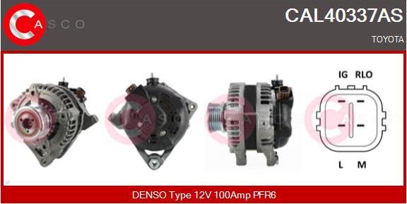 Casco CAL40337AS - Ģenerators autodraugiem.lv