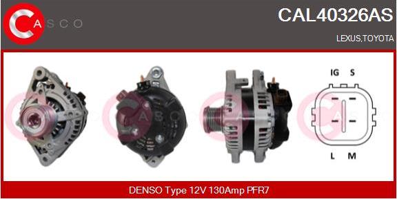 Casco CAL40326AS - Ģenerators autodraugiem.lv