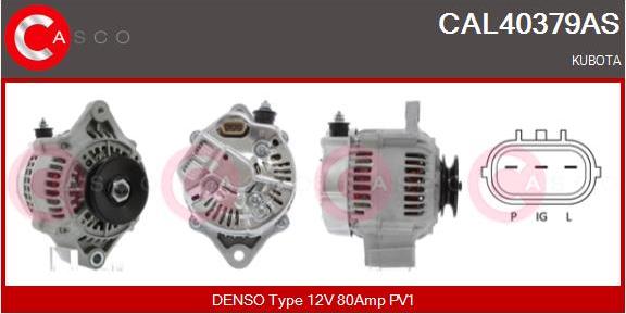 Casco CAL40379AS - Ģenerators autodraugiem.lv