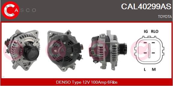 Casco CAL40299AS - Ģenerators autodraugiem.lv