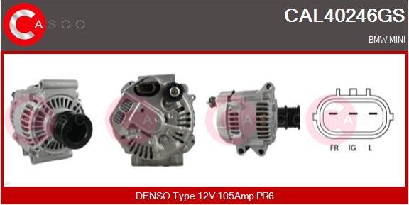 Casco CAL40246GS - Ģenerators autodraugiem.lv