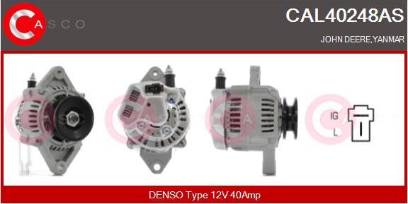 Casco CAL40248AS - Ģenerators autodraugiem.lv
