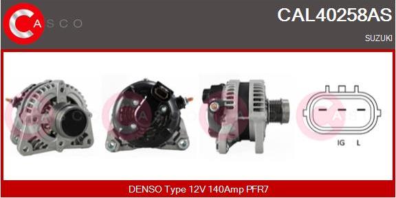 Casco CAL40258AS - Ģenerators autodraugiem.lv