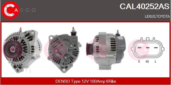 Casco CAL40252AS - Ģenerators autodraugiem.lv