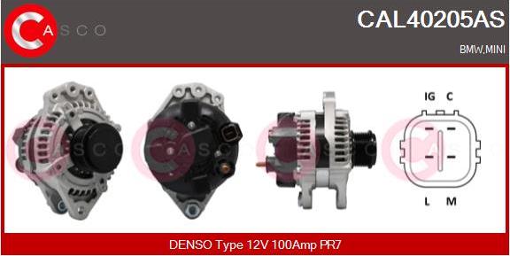 Casco CAL40205AS - Ģenerators autodraugiem.lv