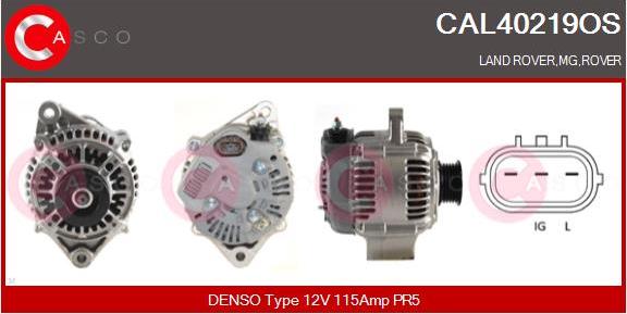 Casco CAL40219OS - Ģenerators autodraugiem.lv