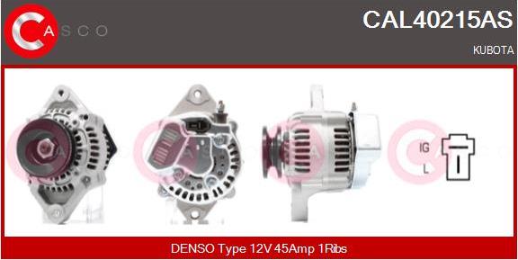 Casco CAL40215AS - Ģenerators autodraugiem.lv