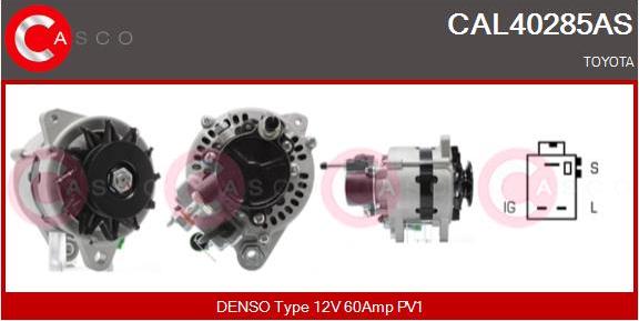 Casco CAL40285AS - Ģenerators autodraugiem.lv