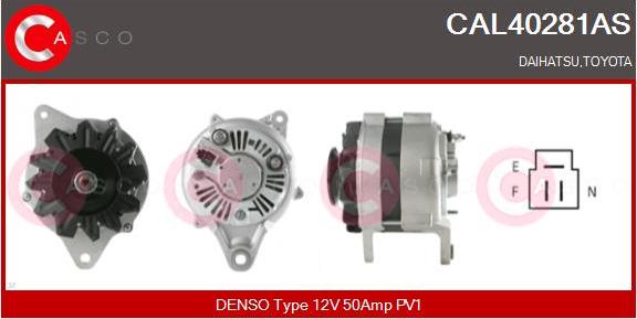 Casco CAL40281AS - Ģenerators autodraugiem.lv