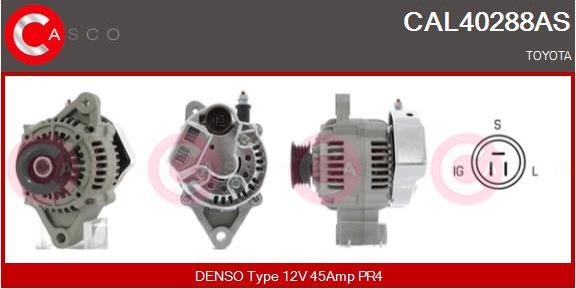 Casco CAL40288AS - Ģenerators autodraugiem.lv