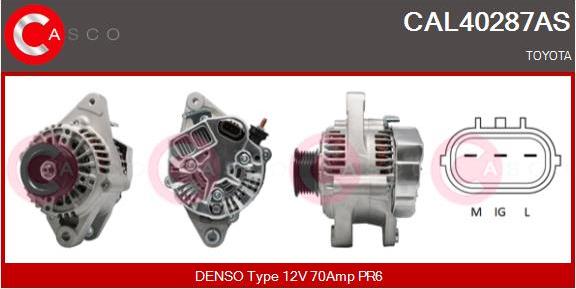 Casco CAL40287AS - Ģenerators autodraugiem.lv
