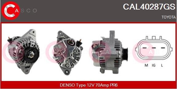 Casco CAL40287GS - Ģenerators autodraugiem.lv
