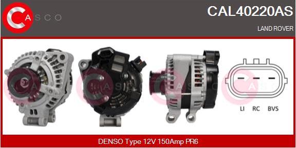 Casco CAL40220AS - Ģenerators autodraugiem.lv