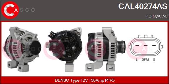 Casco CAL40274AS - Ģenerators autodraugiem.lv