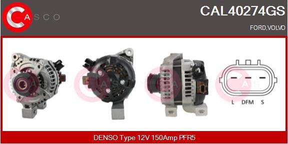 Casco CAL40274GS - Ģenerators autodraugiem.lv