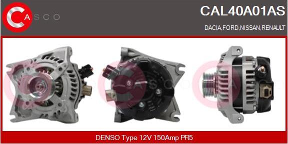 Casco CAL40A01AS - Ģenerators autodraugiem.lv