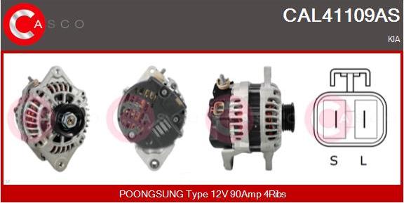 Casco CAL41109AS - Ģenerators autodraugiem.lv