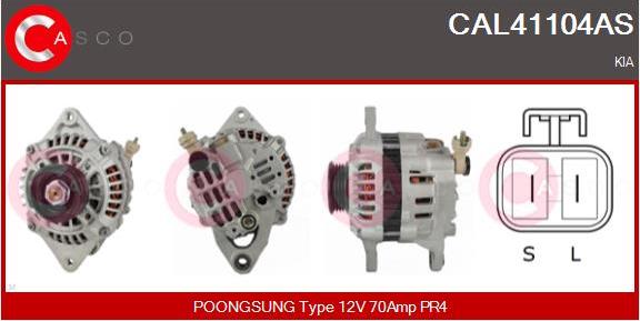 Casco CAL41104AS - Ģenerators autodraugiem.lv