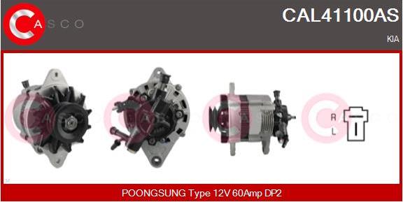 Casco CAL41100AS - Ģenerators autodraugiem.lv