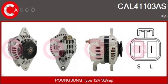 Casco CAL41103AS - Ģenerators autodraugiem.lv