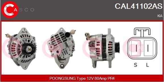 Casco CAL41102AS - Ģenerators autodraugiem.lv