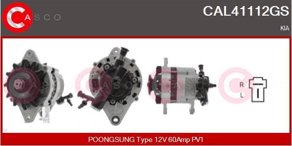 Casco CAL41112GS - Ģenerators autodraugiem.lv