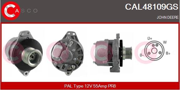 Casco CAL48109GS - Ģenerators autodraugiem.lv