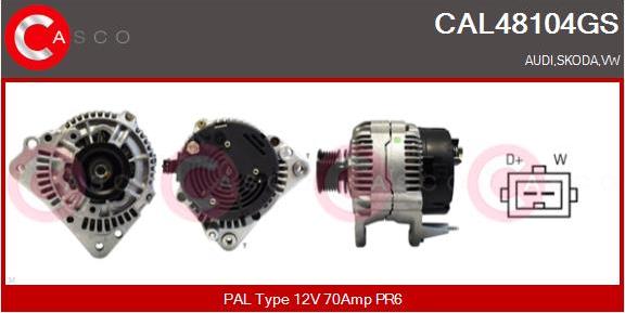 Casco CAL48104GS - Ģenerators autodraugiem.lv