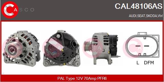 Casco CAL48106AS - Ģenerators autodraugiem.lv