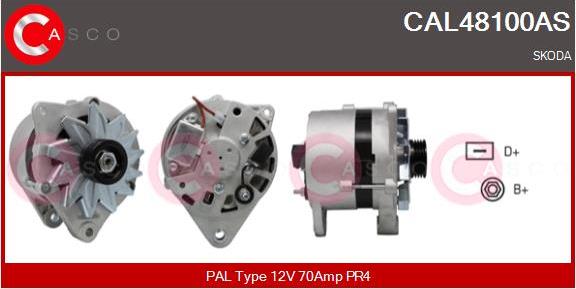 Casco CAL48100AS - Ģenerators autodraugiem.lv
