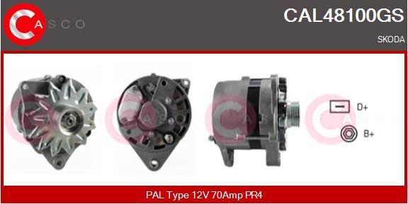 Casco CAL48100GS - Ģenerators autodraugiem.lv